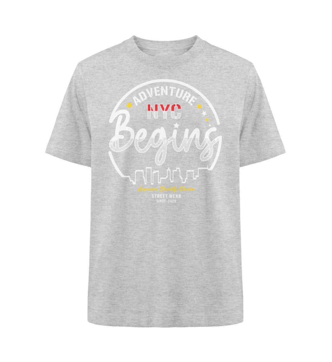 NYC - Organic Heavy Oversized T-Shirt - AQ.Vogue