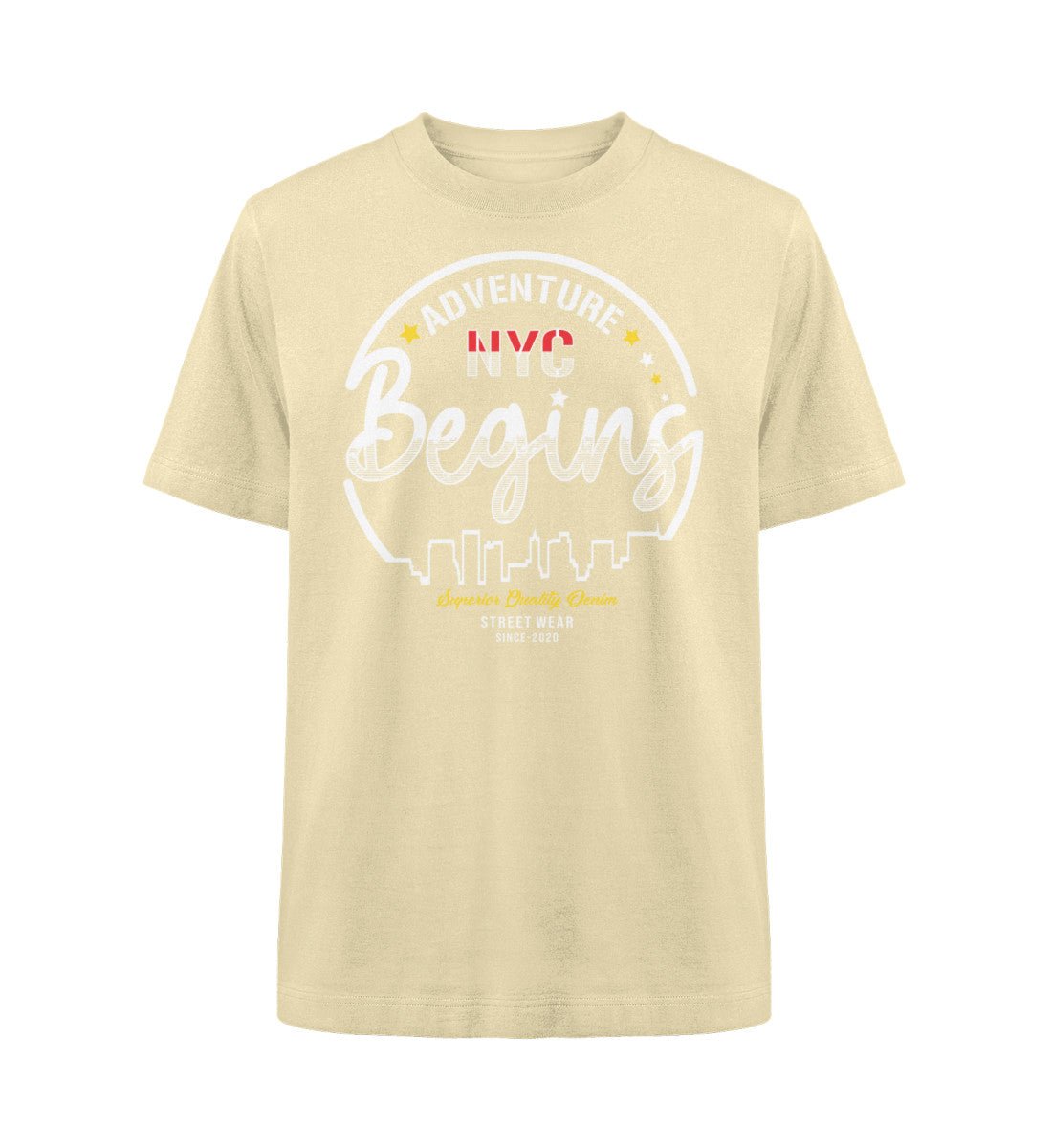 NYC - Organic Heavy Oversized T-Shirt - AQ.Vogue