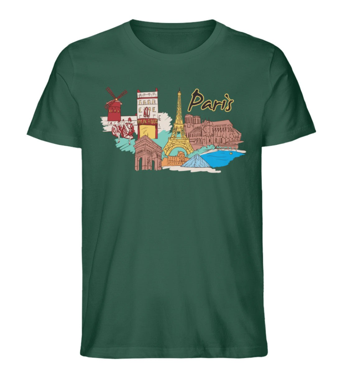 Paris - Herren Premium Organic Shirt - AQ.Vogue