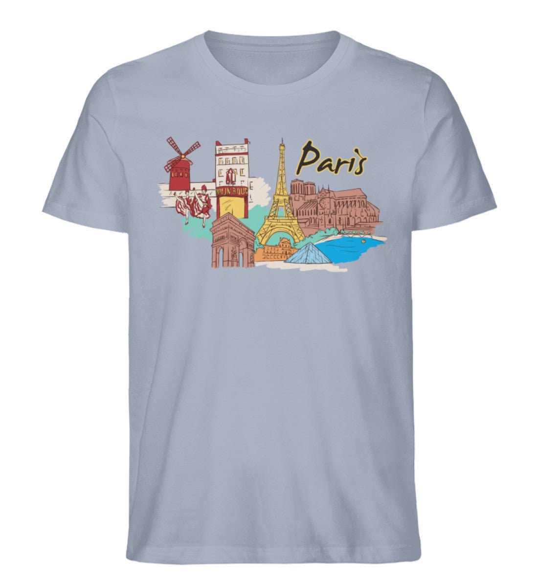 Paris - Herren Premium Organic Shirt - AQ.Vogue