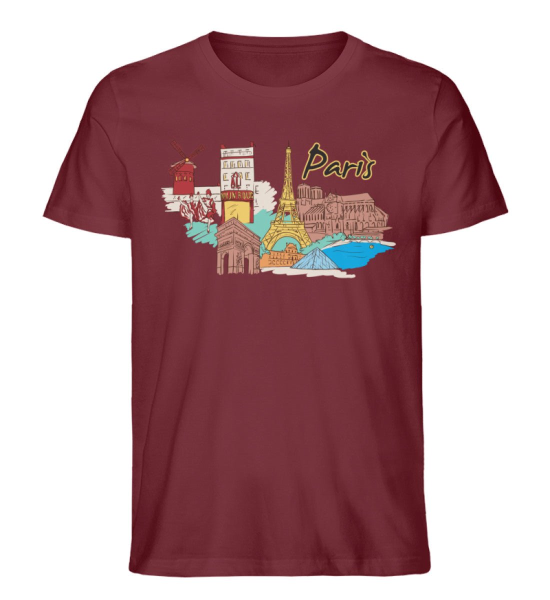 Paris - Herren Premium Organic Shirt - AQ.Vogue