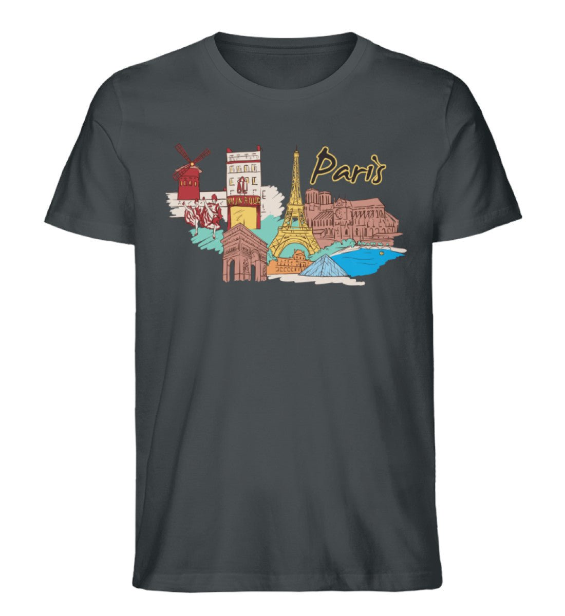 Paris - Herren Premium Organic Shirt - AQ.Vogue