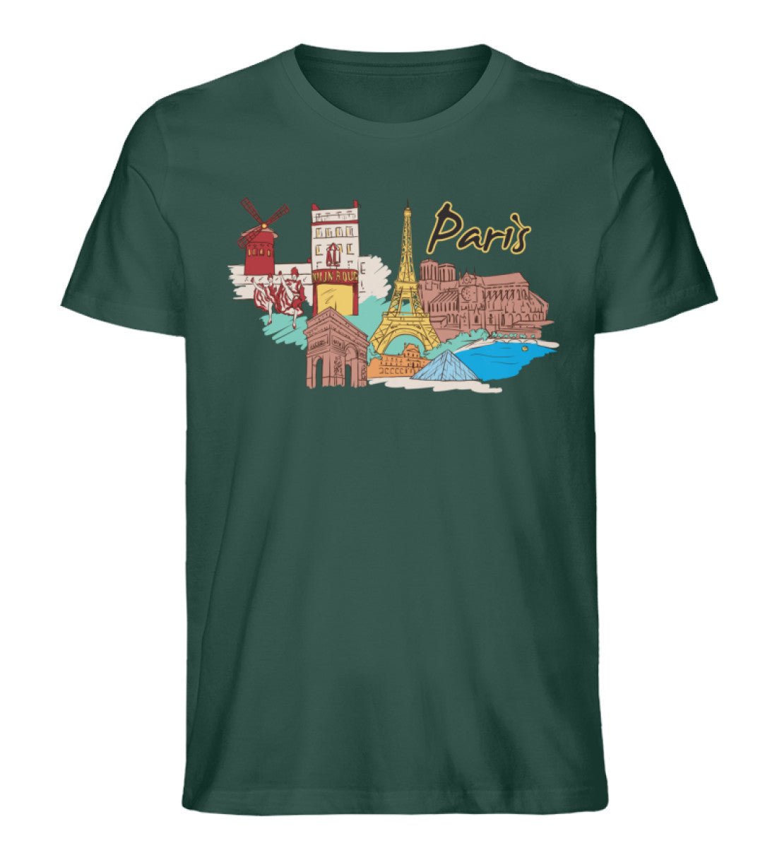 Paris - Herren Premium Organic Shirt - AQ.Vogue