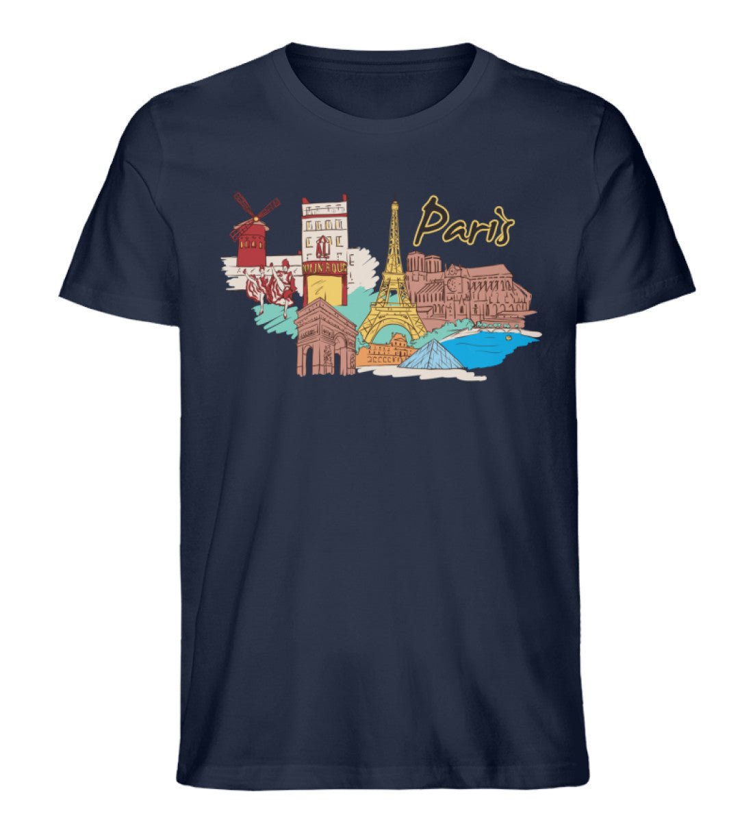Paris - Herren Premium Organic Shirt - AQ.Vogue