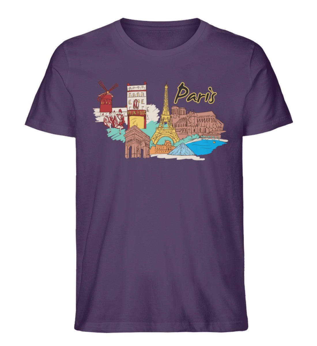 Paris - Herren Premium Organic Shirt - AQ.Vogue