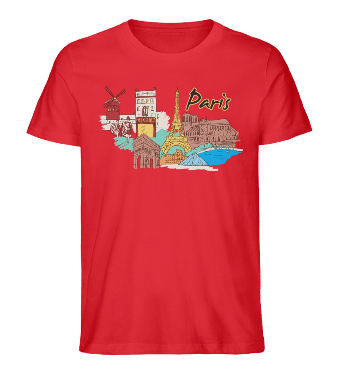 Paris - Herren Premium Organic Shirt - AQ.Vogue