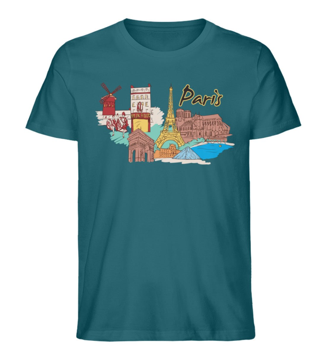 Paris - Herren Premium Organic Shirt - AQ.Vogue