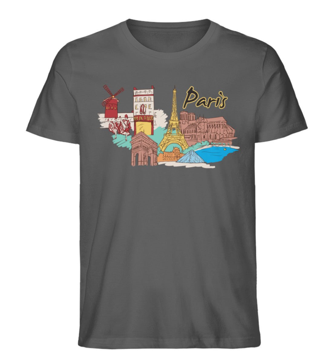 Paris - Herren Premium Organic Shirt - AQ.Vogue