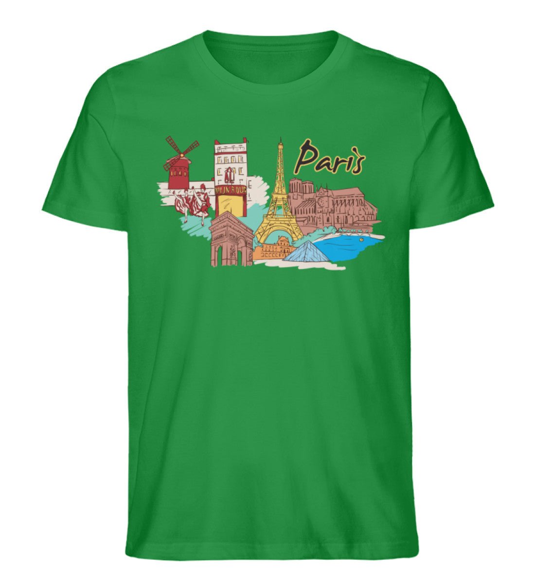 Paris - Herren Premium Organic Shirt - AQ.Vogue