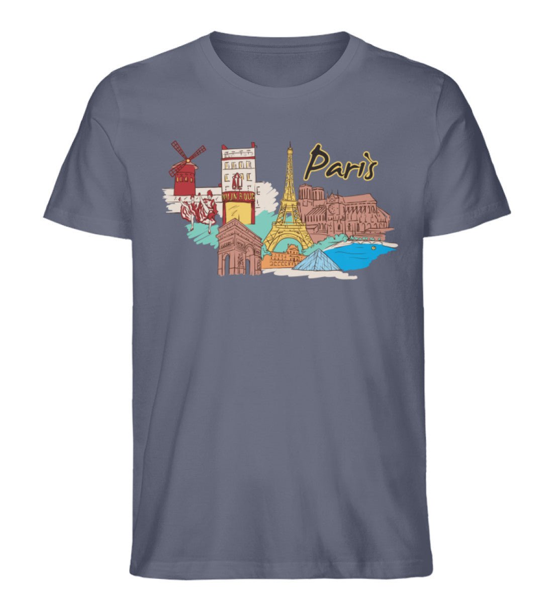 Paris - Herren Premium Organic Shirt - AQ.Vogue