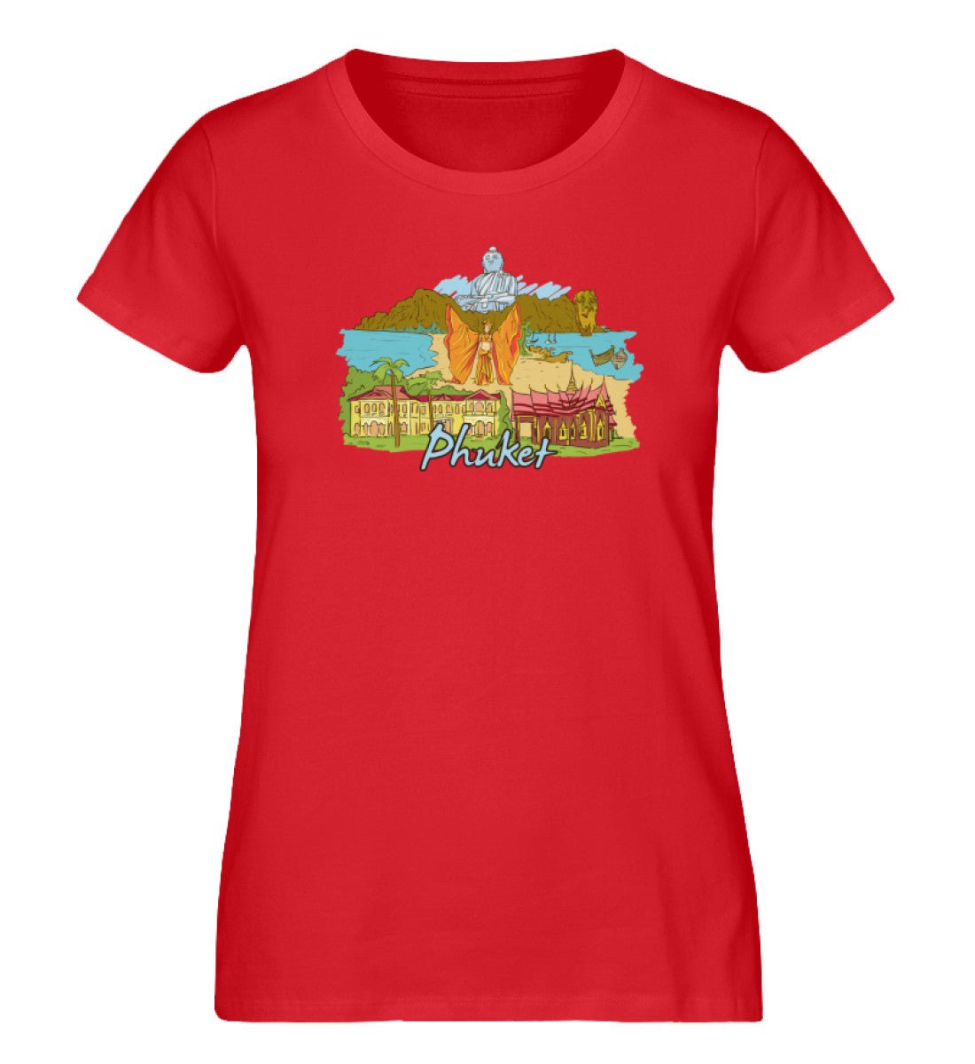 Phuket - Damen Premium Organic Shirt - AQ.Vogue