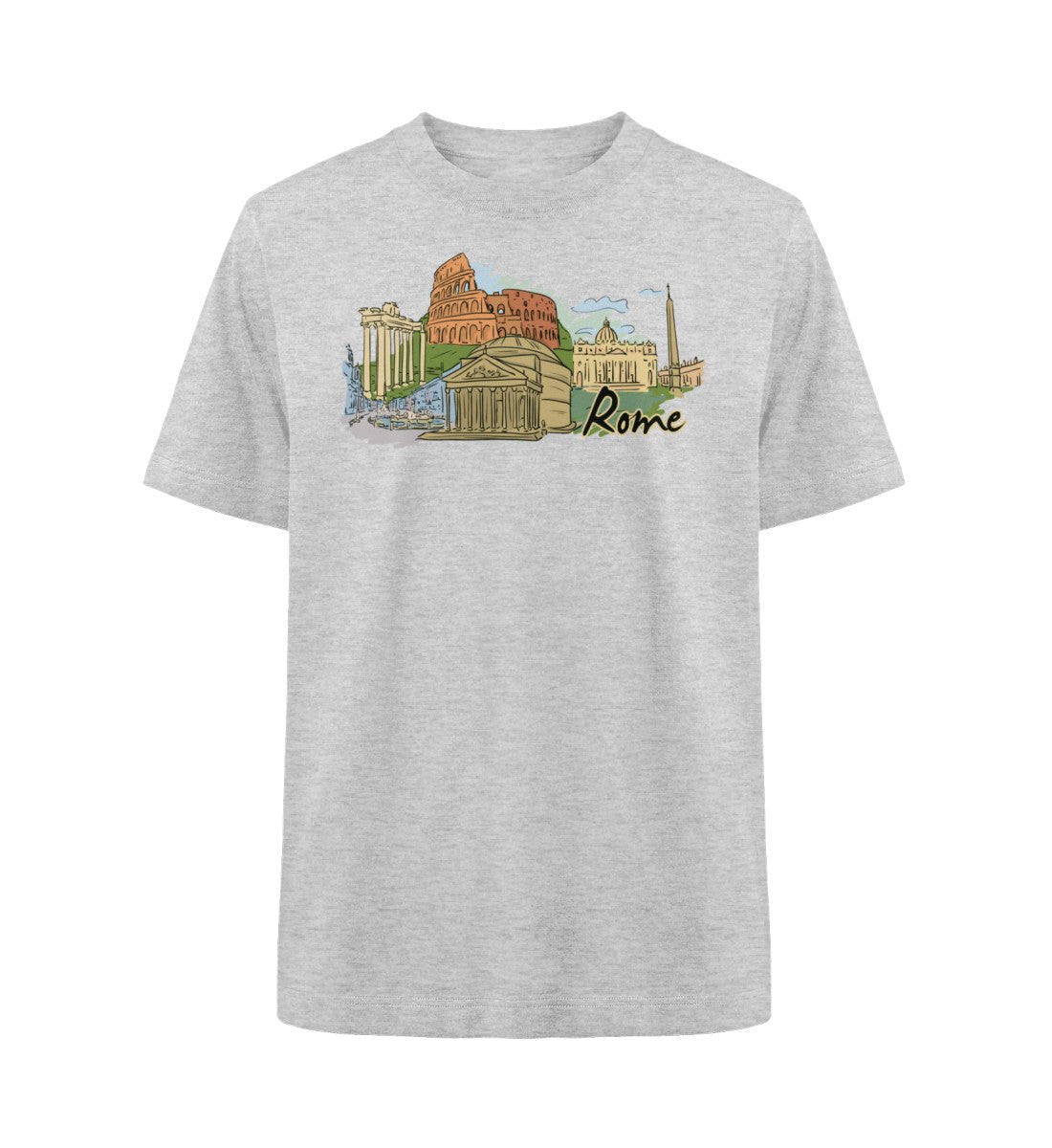 Rom - Organic Heavy Oversized T-Shirt - AQ.Vogue