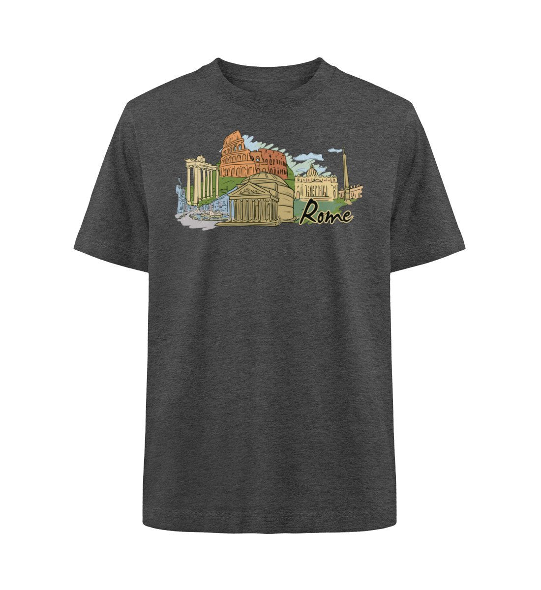 Rom - Organic Heavy Oversized T-Shirt - AQ.Vogue