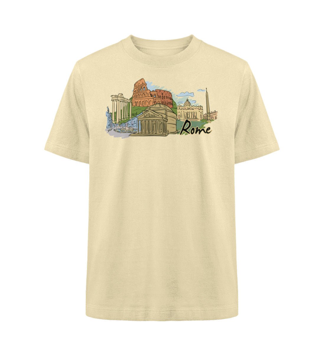 Rom - Organic Heavy Oversized T-Shirt - AQ.Vogue