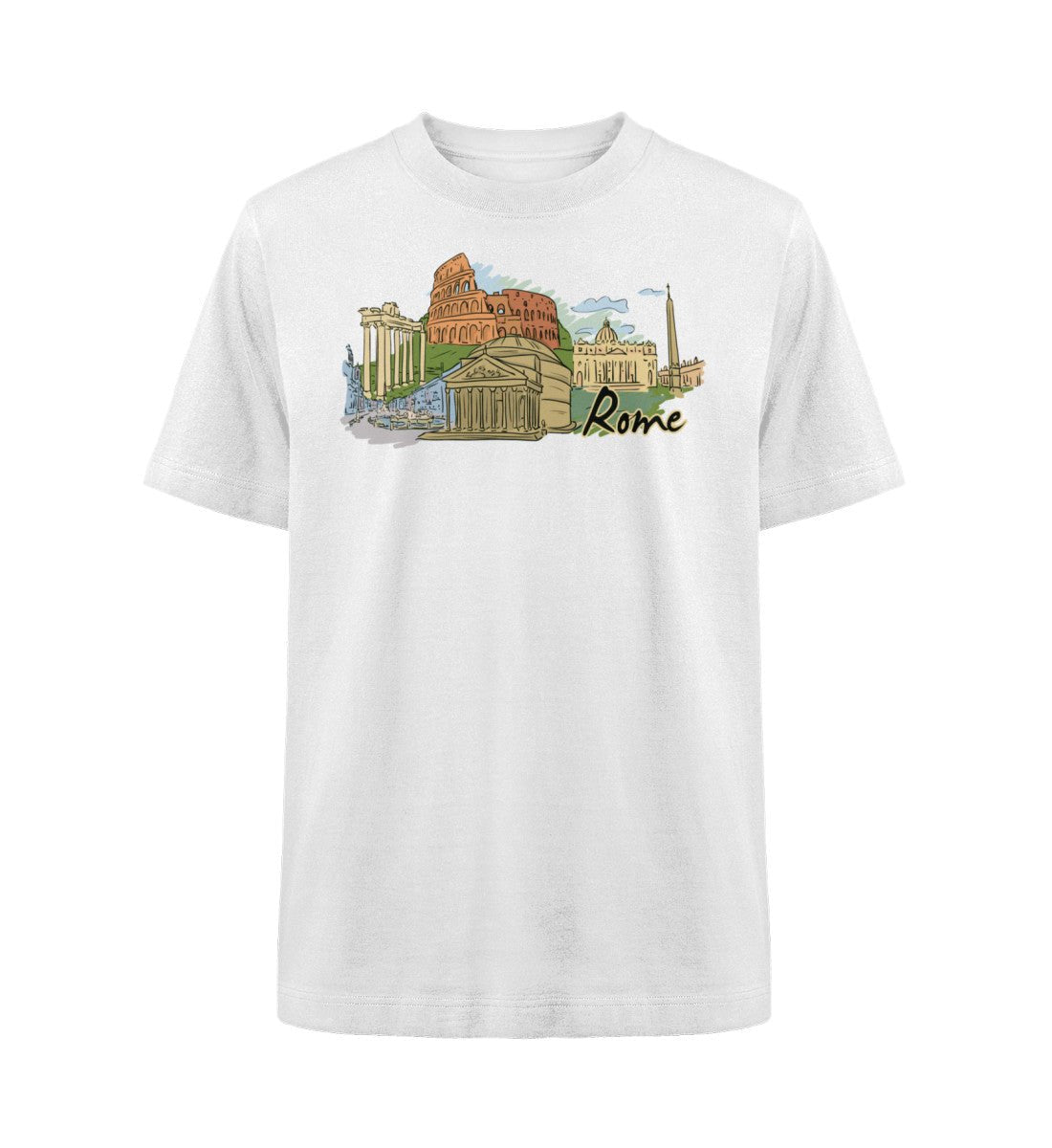 Rom - Organic Heavy Oversized T-Shirt - AQ.Vogue