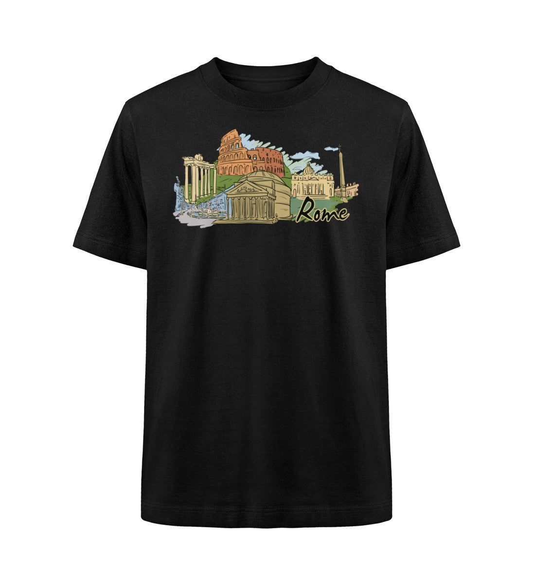 Rom - Organic Heavy Oversized T-Shirt - AQ.Vogue