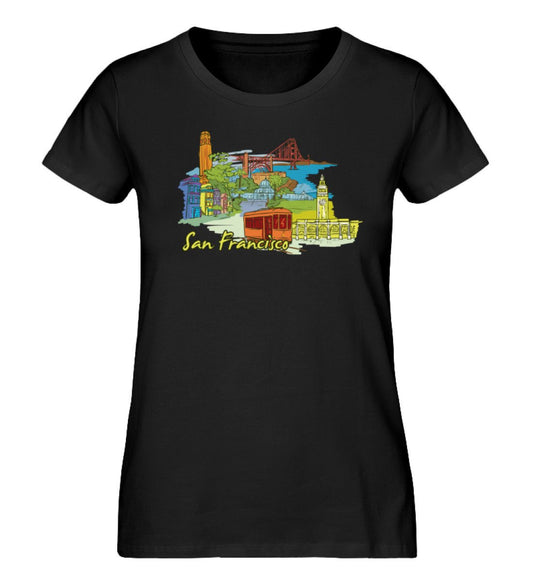 San Francisco - Damen Premium Organic Shirt - AQ.Vogue
