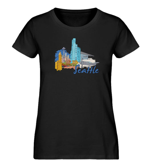 Seattle - Damen Premium Organic Shirt - AQ.Vogue
