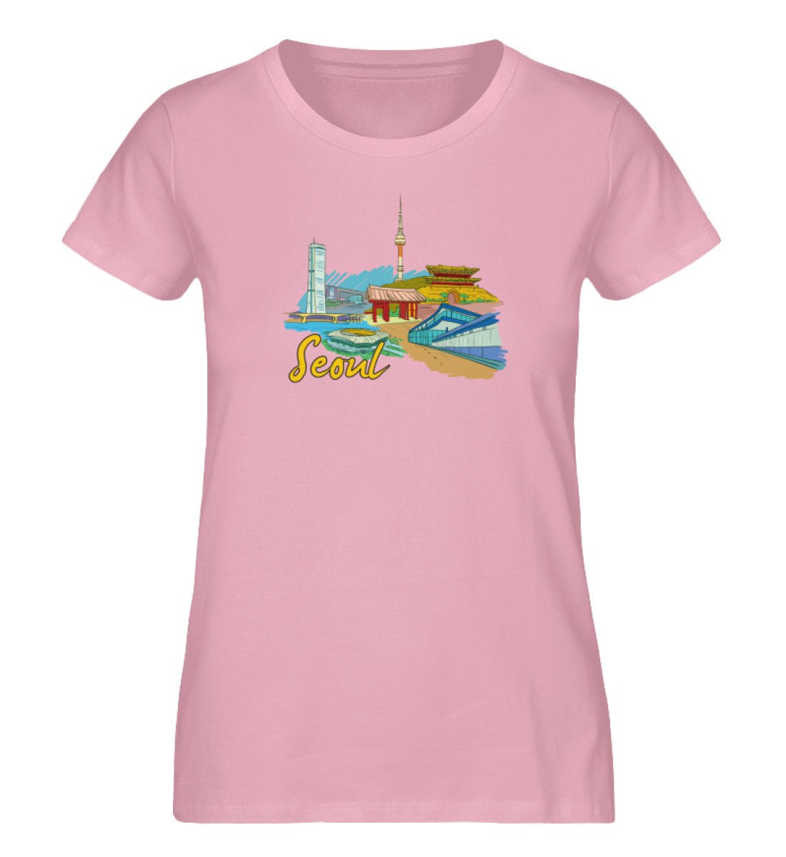 Seoul - Damen Premium Organic Shirt - AQ.Vogue