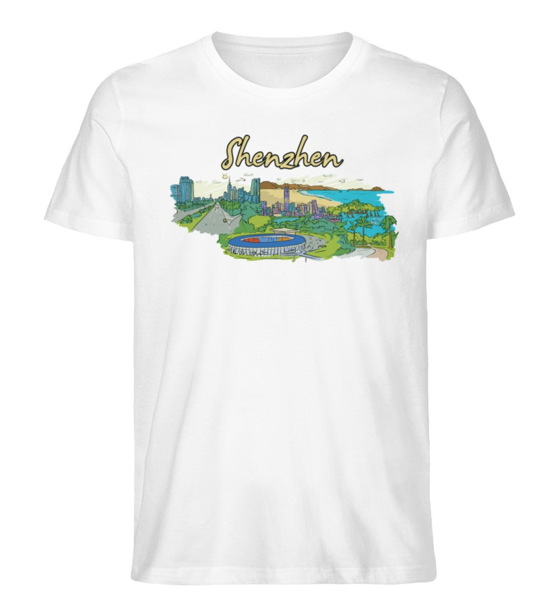 Shenzhen - Herren Premium Organic Shirt - AQ.Vogue