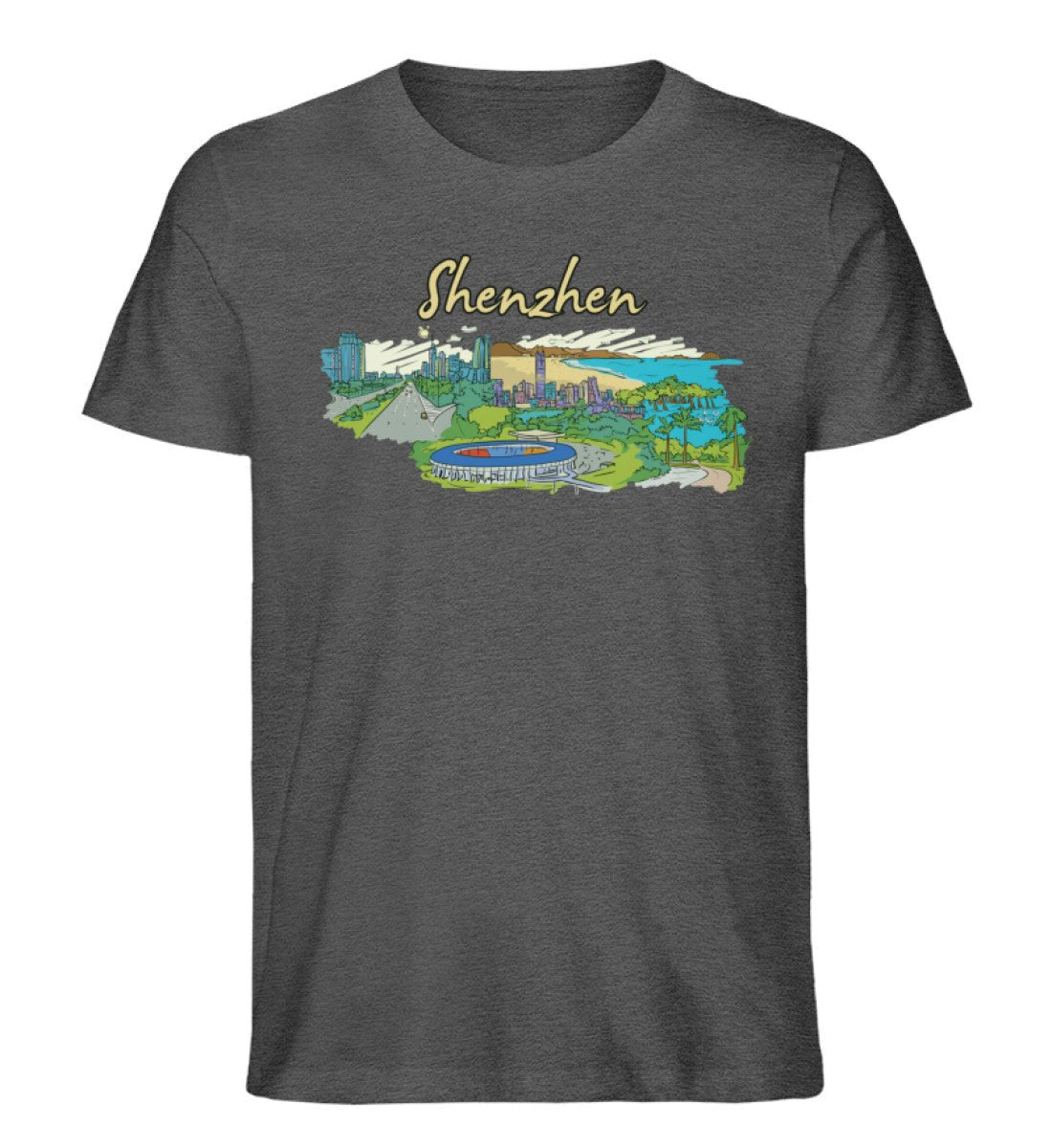 Shenzhen - Herren Premium Organic Shirt - AQ.Vogue