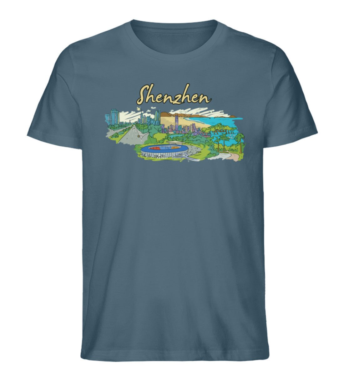 Shenzhen - Herren Premium Organic Shirt - AQ.Vogue