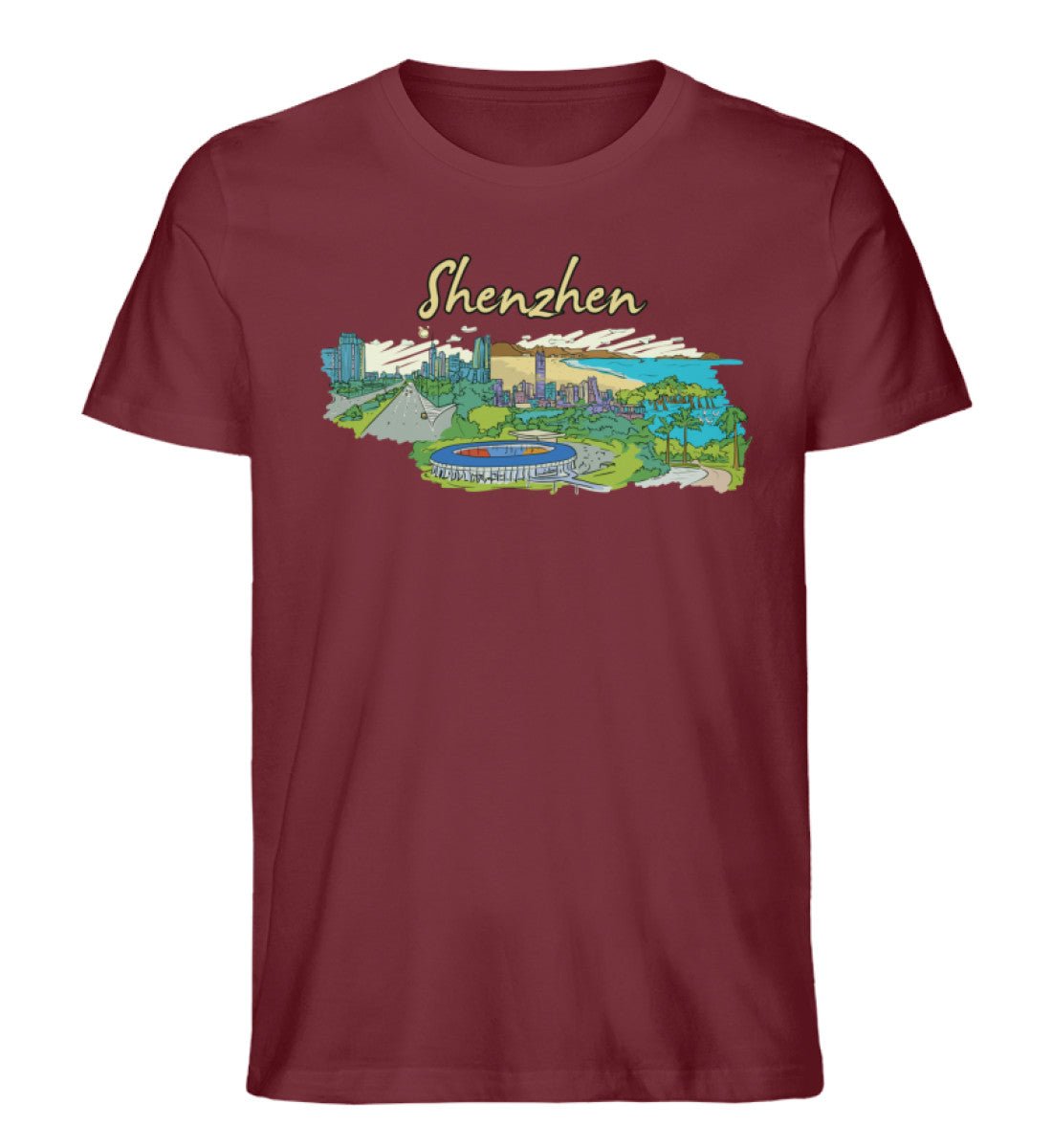 Shenzhen - Herren Premium Organic Shirt - AQ.Vogue