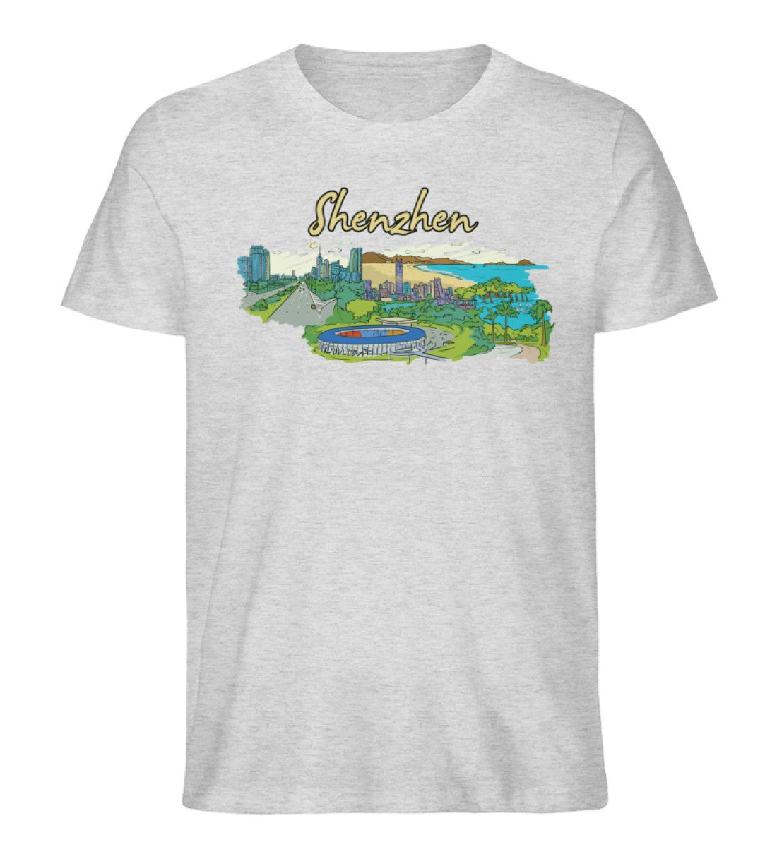 Shenzhen - Herren Premium Organic Shirt - AQ.Vogue