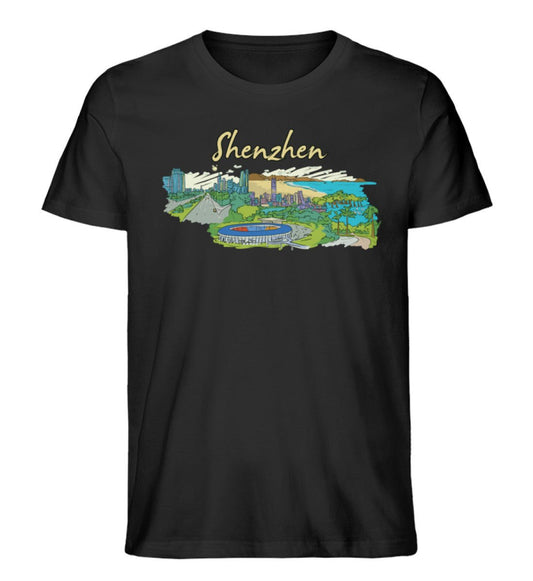 Shenzhen - Herren Premium Organic Shirt - AQ.Vogue