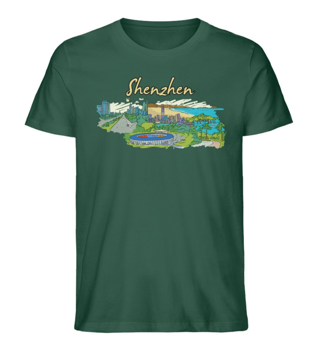 Shenzhen - Herren Premium Organic Shirt - AQ.Vogue