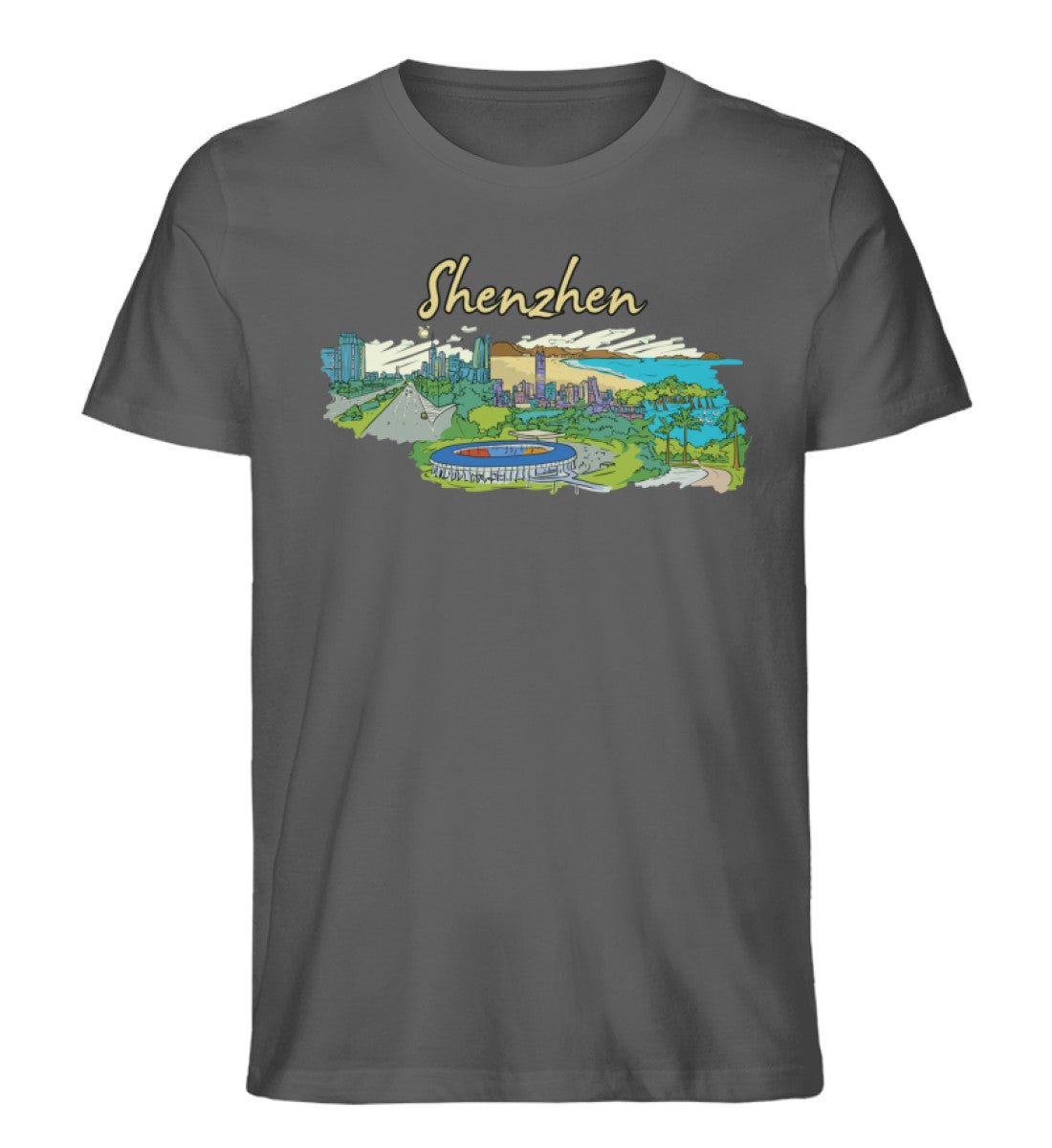 Shenzhen - Herren Premium Organic Shirt - AQ.Vogue