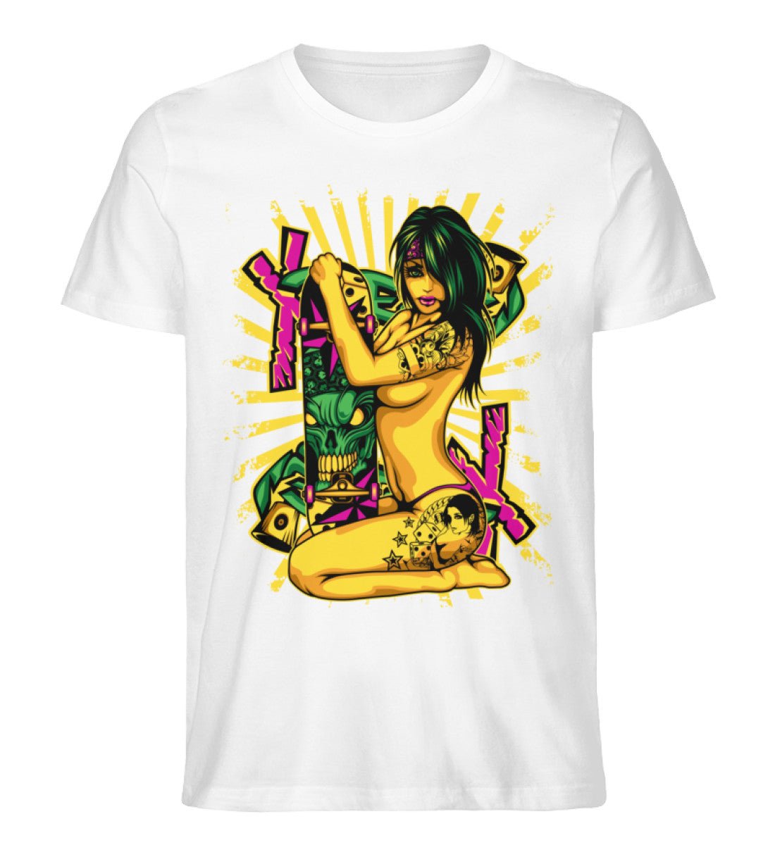 Skate X Board - Herren Premium Organic Shirt - AQ.Vogue