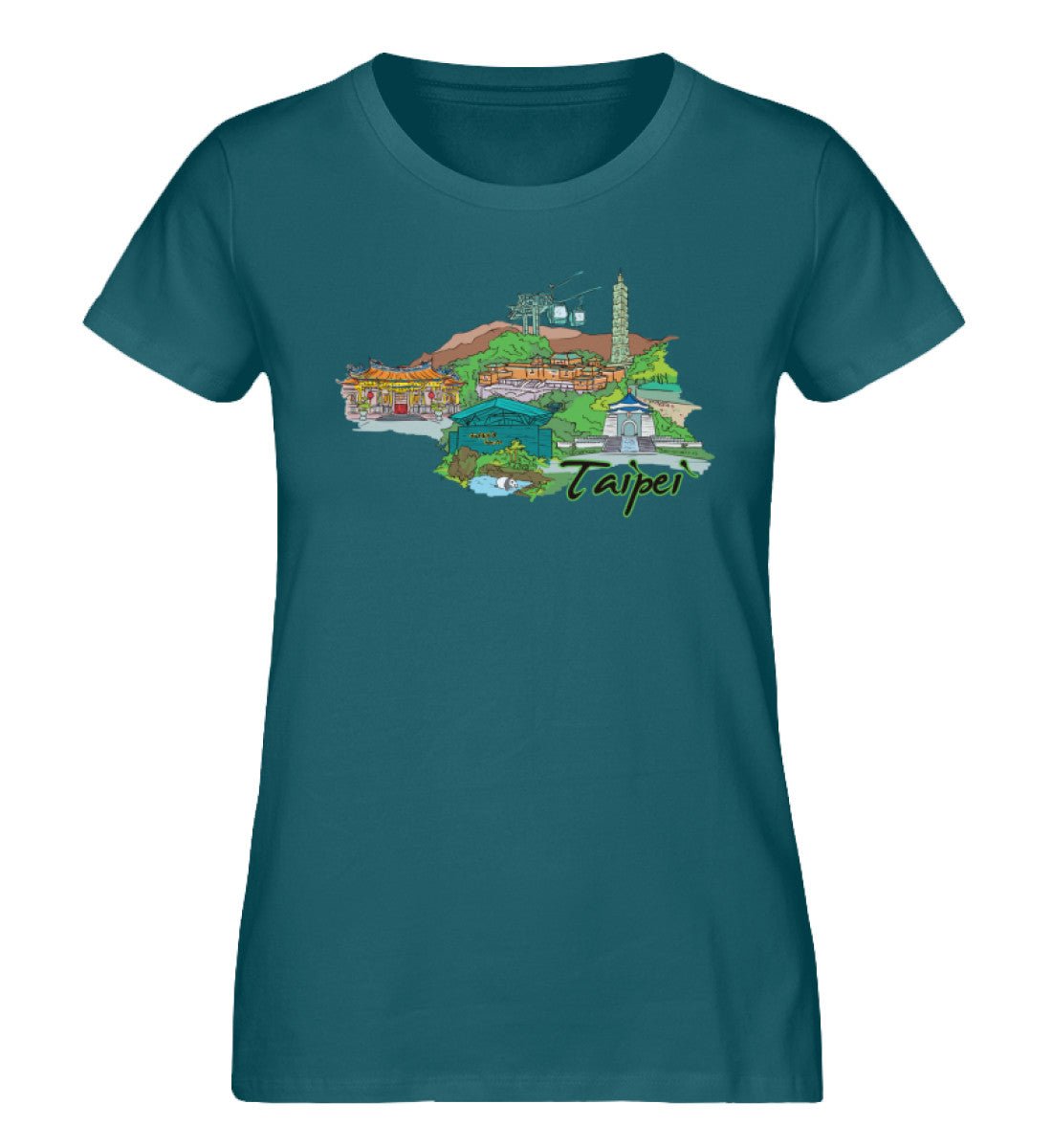 Taipei - Damen Premium Organic Shirt - AQ.Vogue