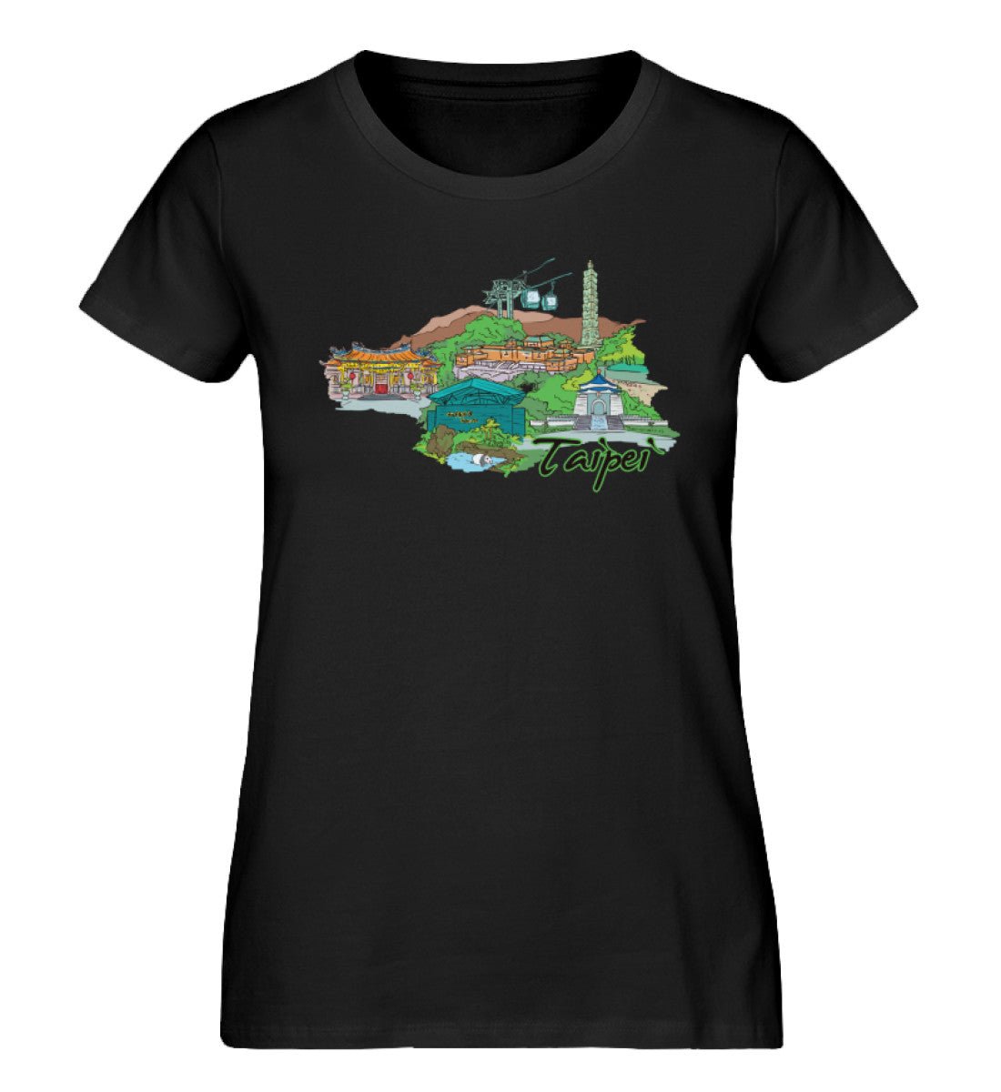 Taipei - Damen Premium Organic Shirt - AQ.Vogue