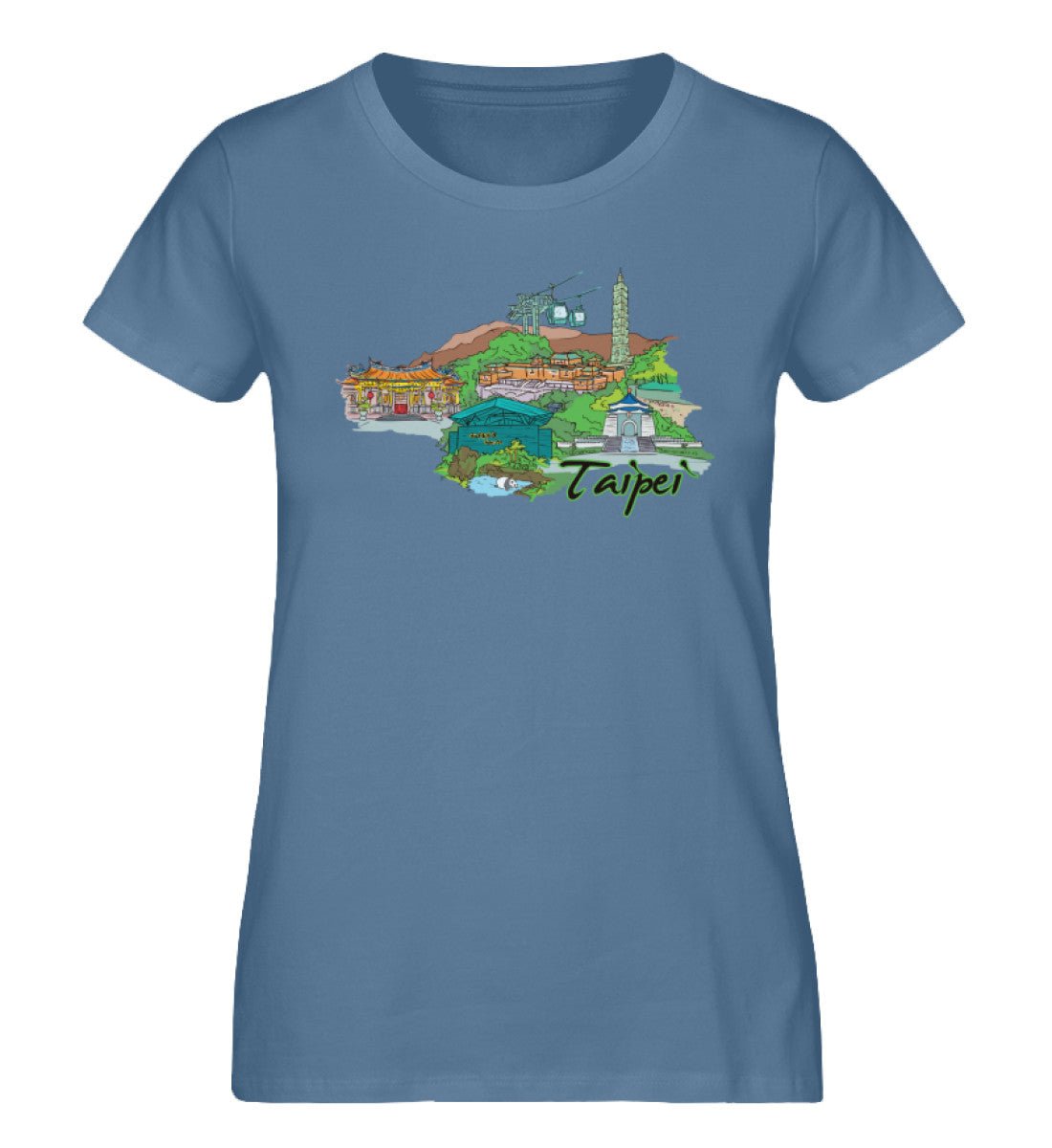 Taipei - Damen Premium Organic Shirt - AQ.Vogue
