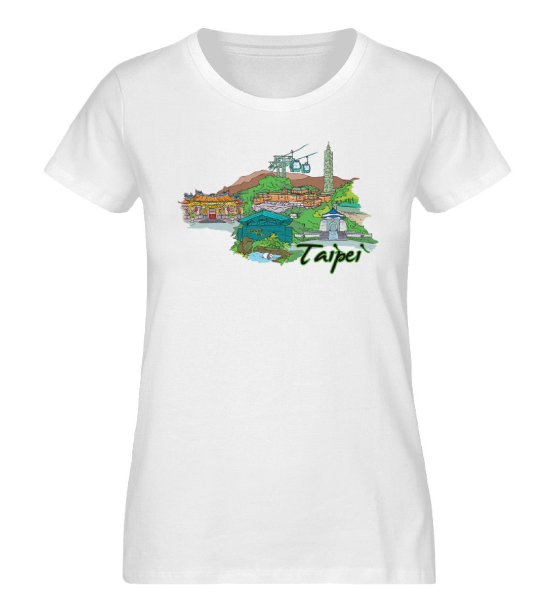 Taipei - Damen Premium Organic Shirt - AQ.Vogue