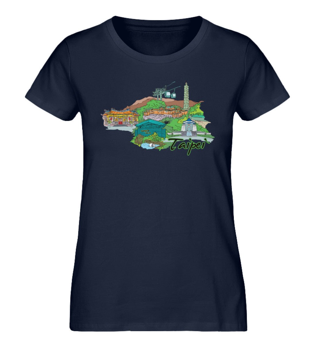 Taipei - Damen Premium Organic Shirt - AQ.Vogue