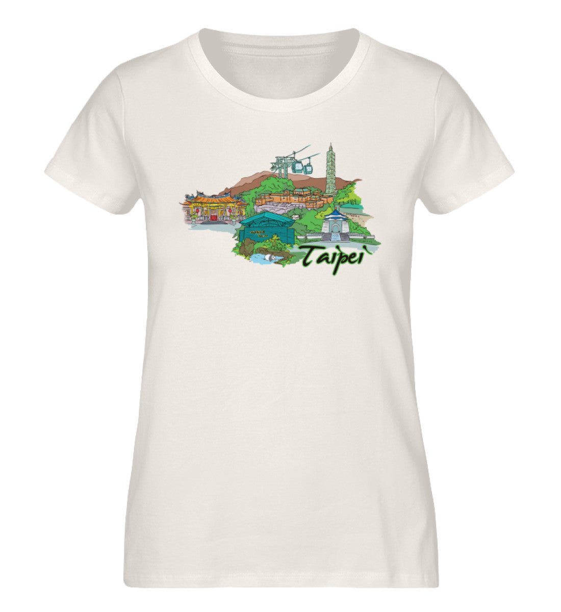 Taipei - Damen Premium Organic Shirt - AQ.Vogue