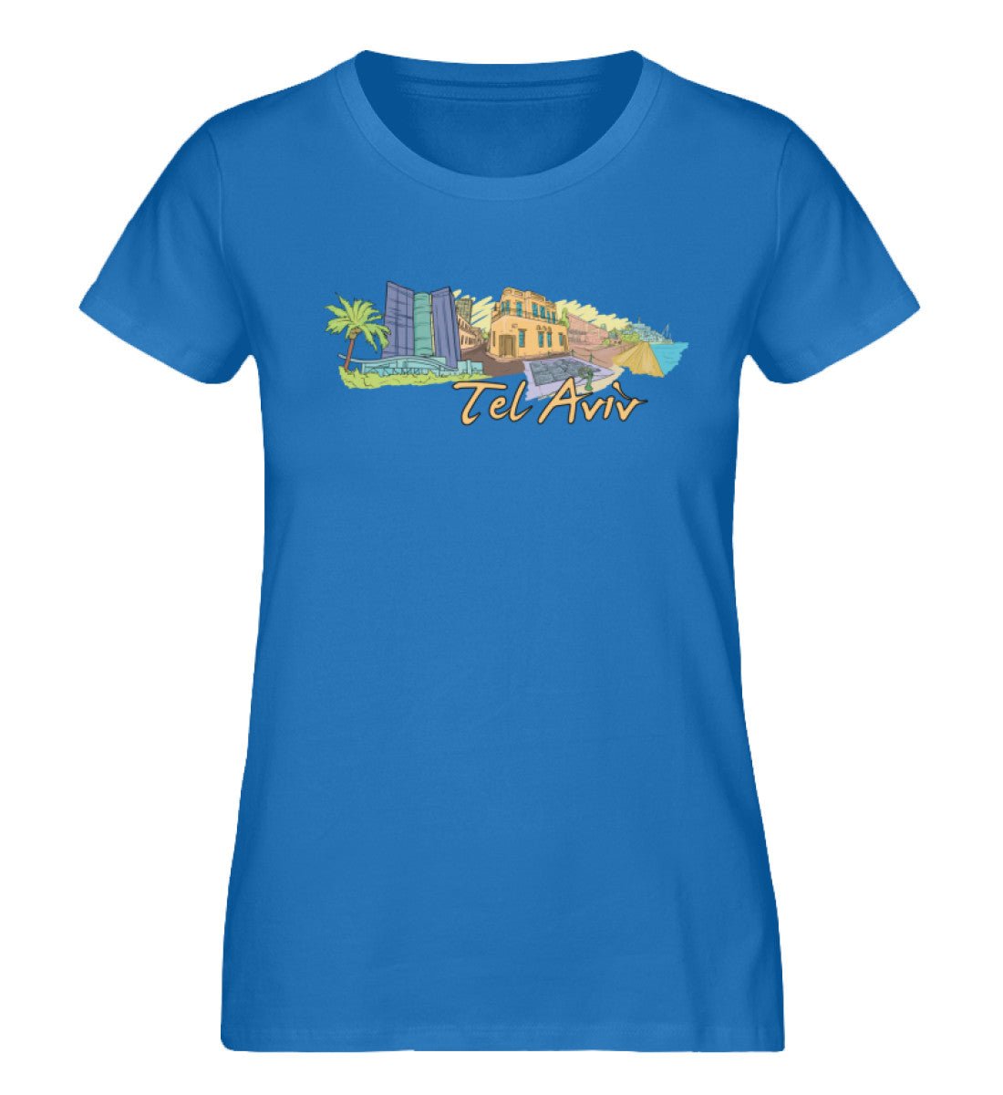 Tel Aviv - Damen Premium Organic Shirt - AQ.Vogue