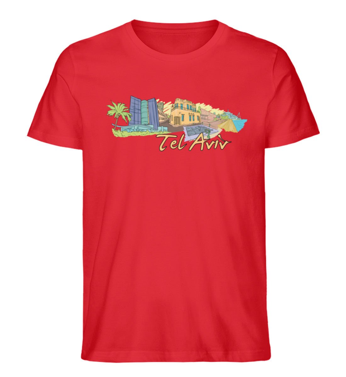 Tel Aviv - Herren Premium Organic Shirt - AQ.Vogue