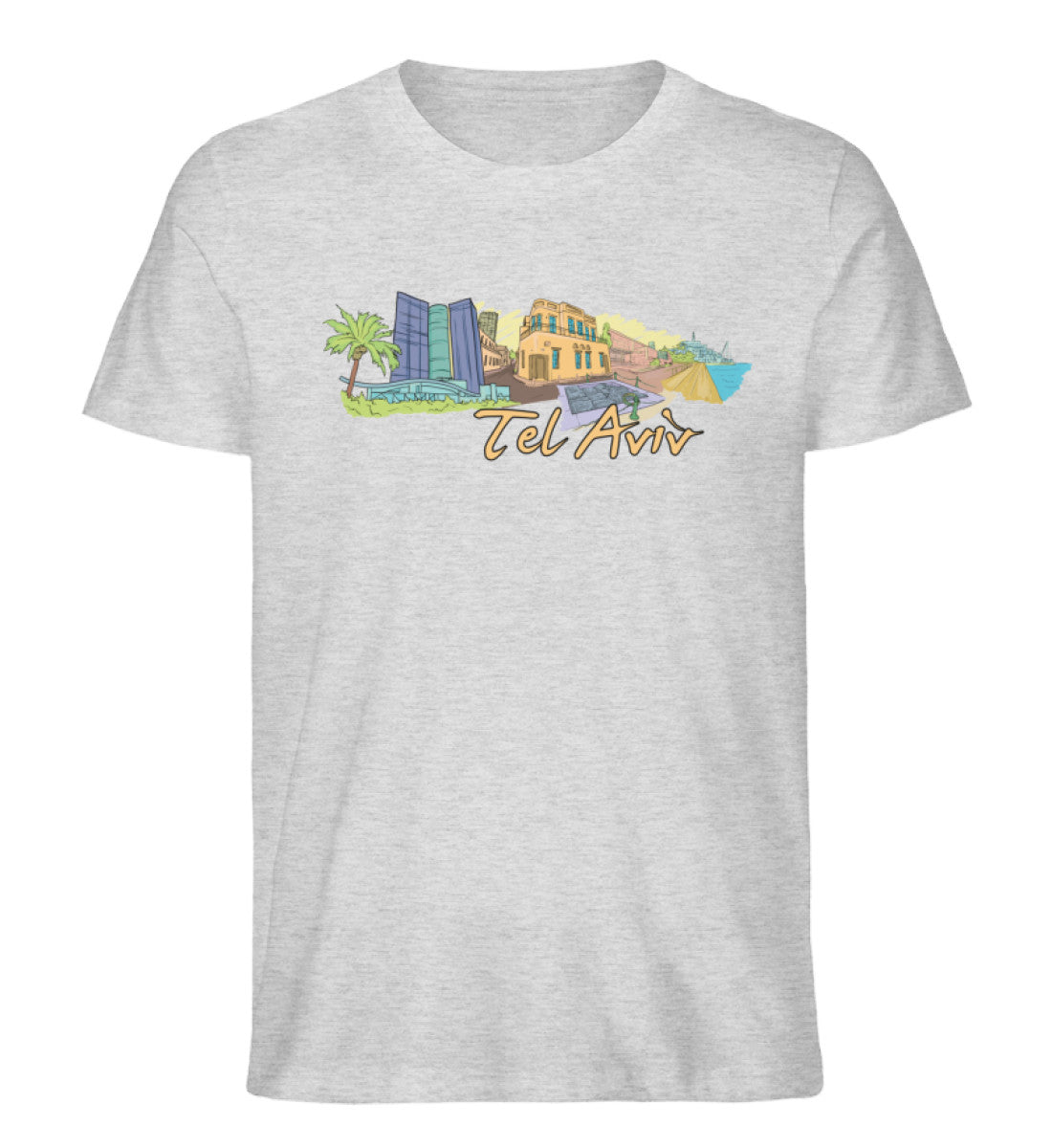 Tel Aviv - Herren Premium Organic Shirt - AQ.Vogue