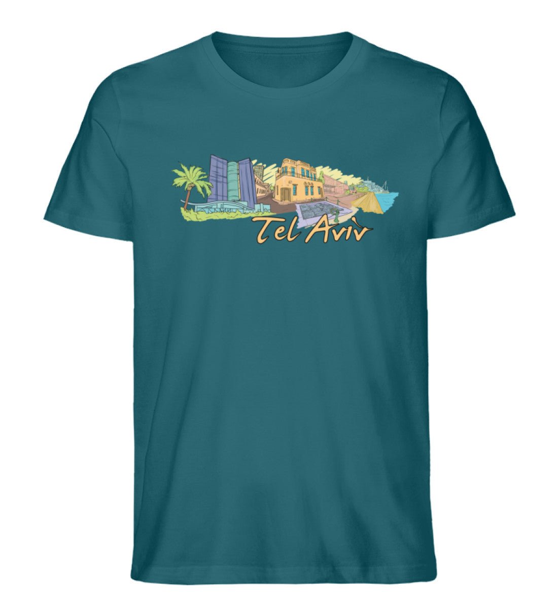 Tel Aviv - Herren Premium Organic Shirt - AQ.Vogue