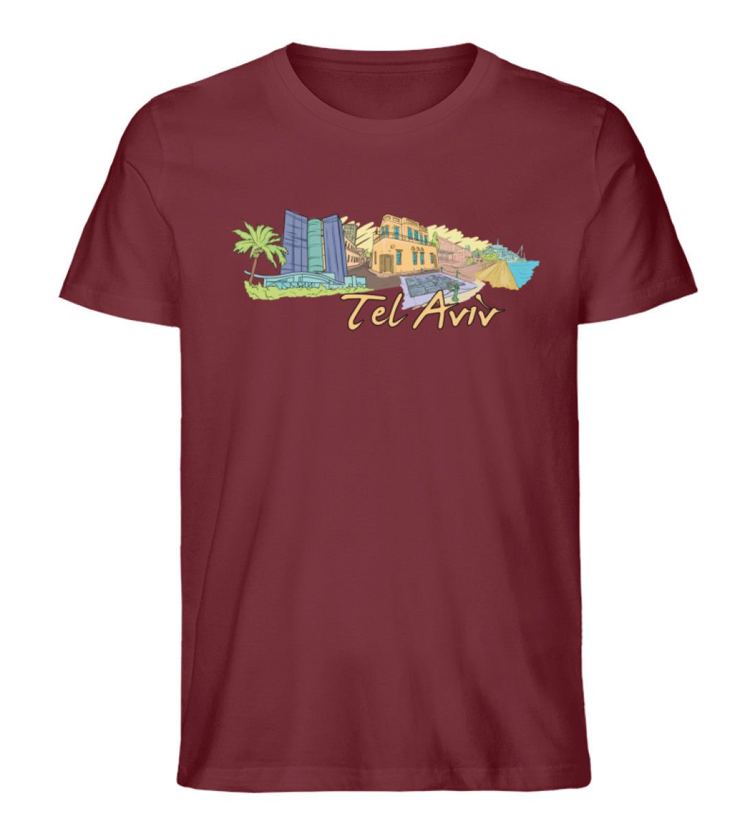 Tel Aviv - Herren Premium Organic Shirt - AQ.Vogue
