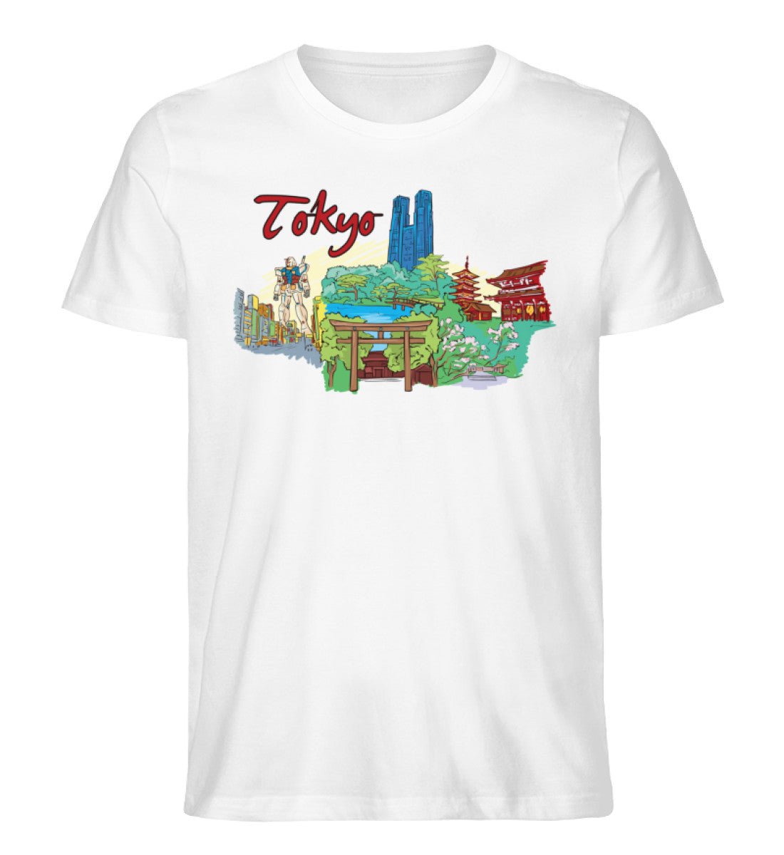 Tokyo - Herren Premium Organic Shirt - AQ.Vogue