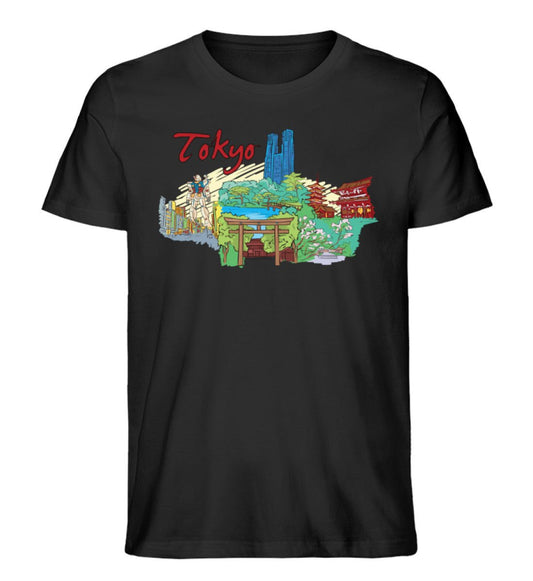 Tokyo - Herren Premium Organic Shirt - AQ.Vogue