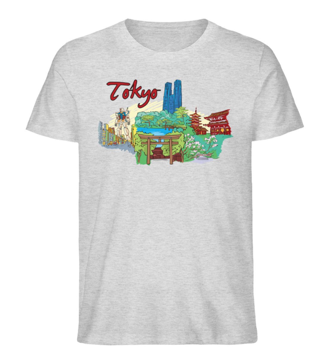 Tokyo - Herren Premium Organic Shirt - AQ.Vogue