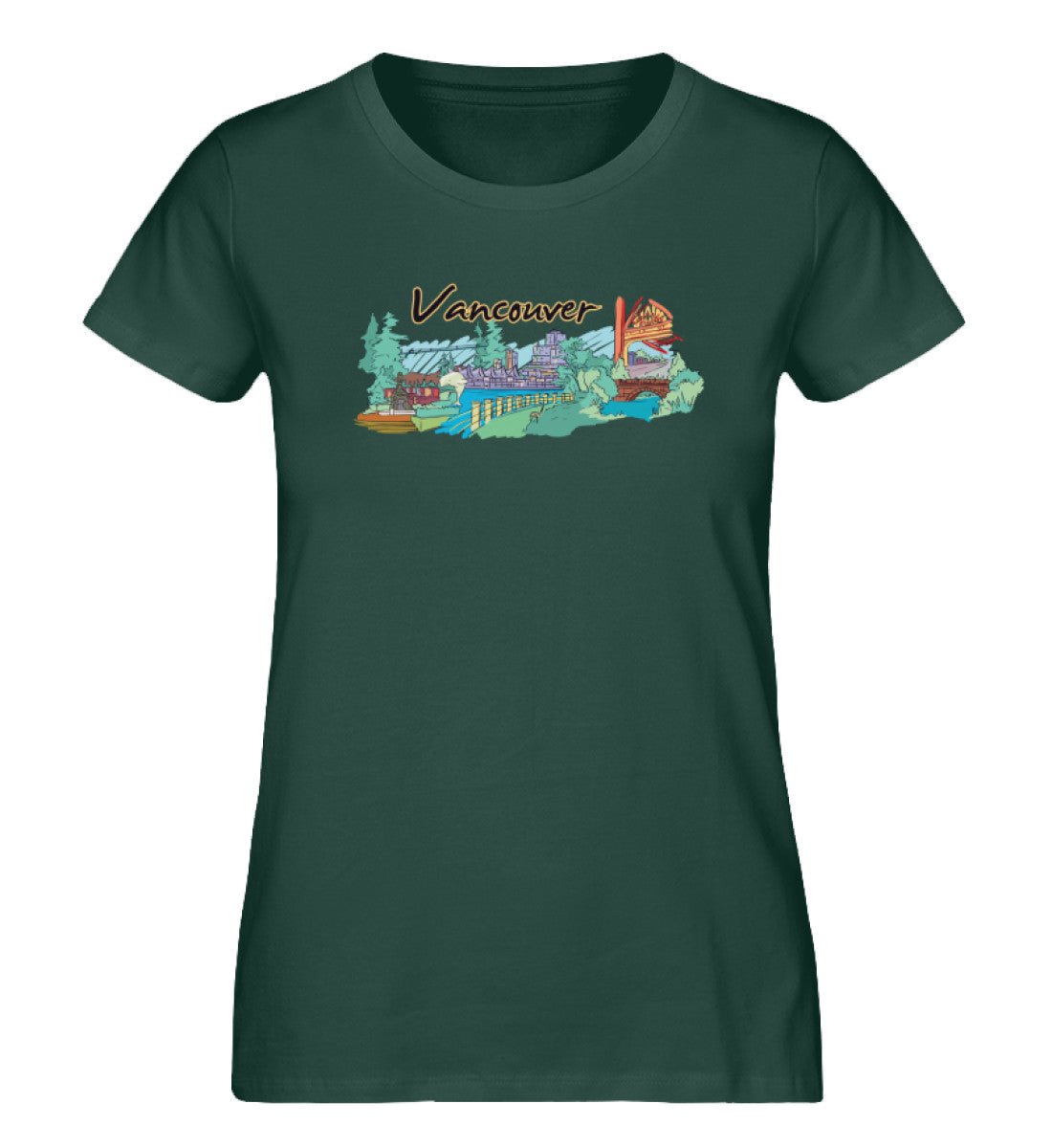 Vancouver - Damen Premium Organic Shirt - AQ.Vogue