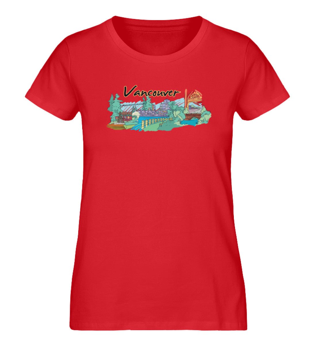 Vancouver - Damen Premium Organic Shirt - AQ.Vogue