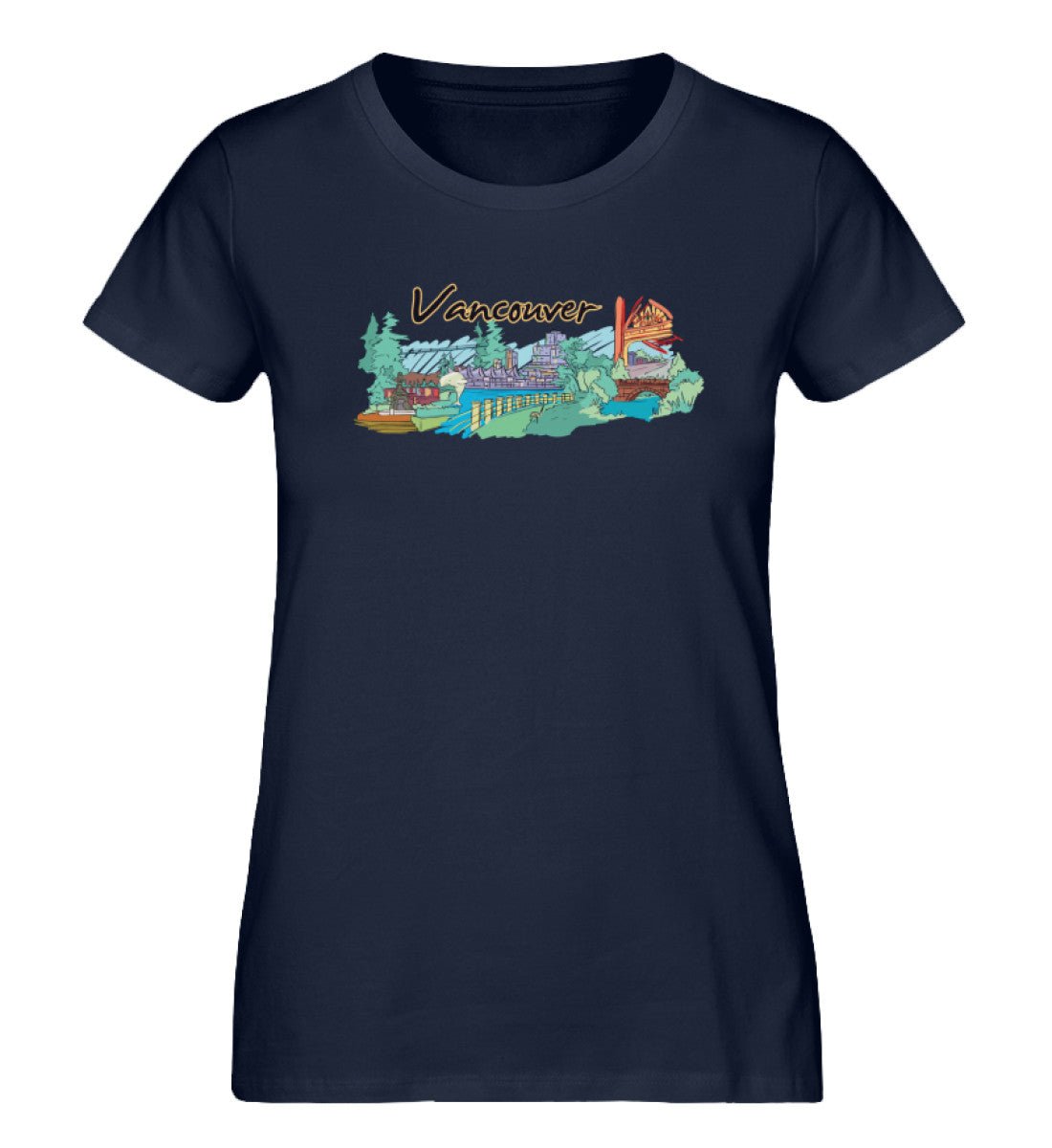 Vancouver - Damen Premium Organic Shirt - AQ.Vogue