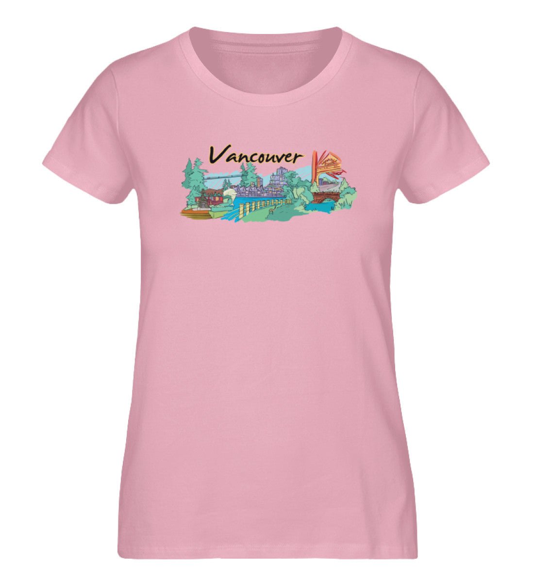 Vancouver - Damen Premium Organic Shirt - AQ.Vogue